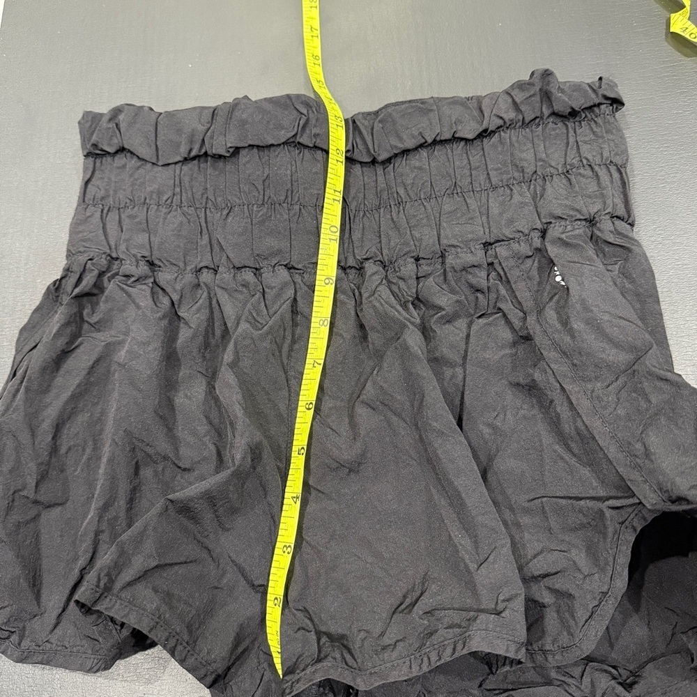 Free People Movement Black The Way Home Logo Shorts - Picture 11 of 12